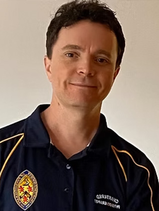 a photo of Carl Livingstone - physiotherapist at Dynamic Movement Physio